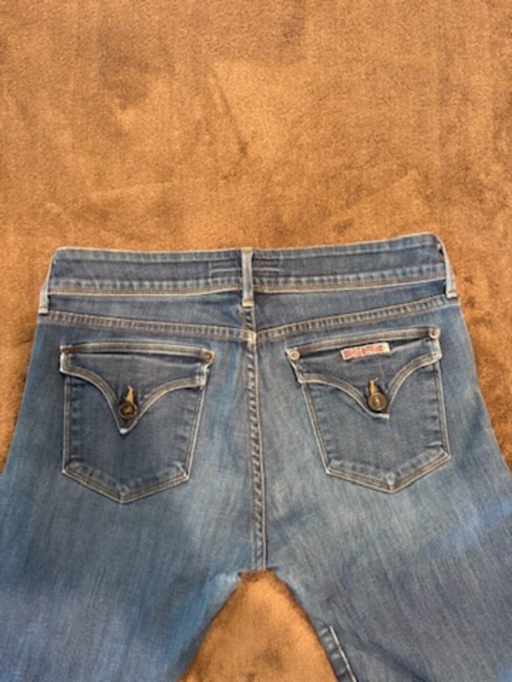Hudson Beth Low-Rise Flap Pocket Bootcut Jeans - Women’s Size 29